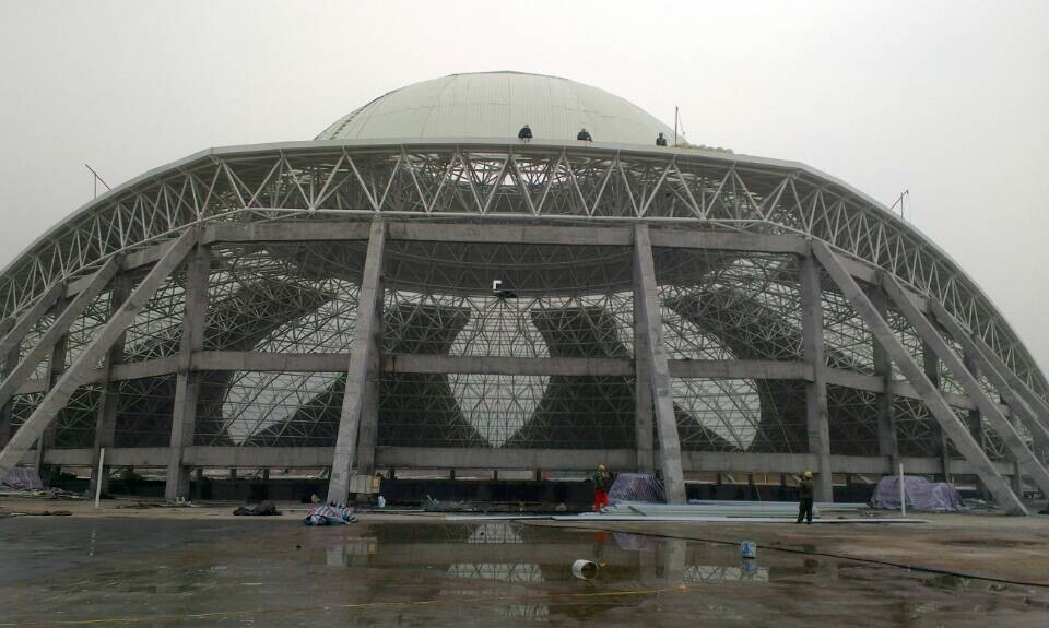 松原温泉馆网架工程