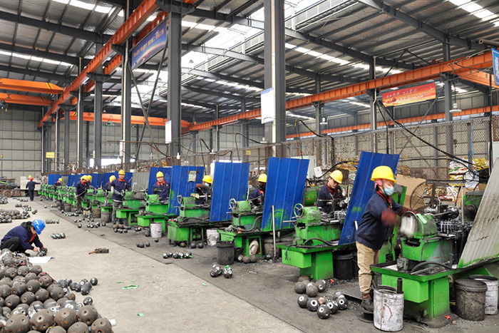 松原网架锥头车间