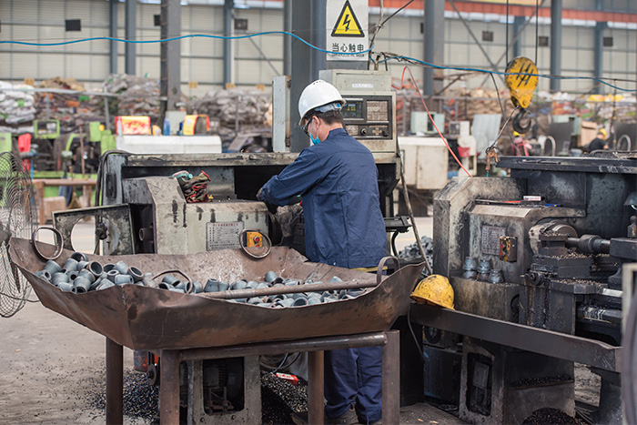 松原网架锥头车间